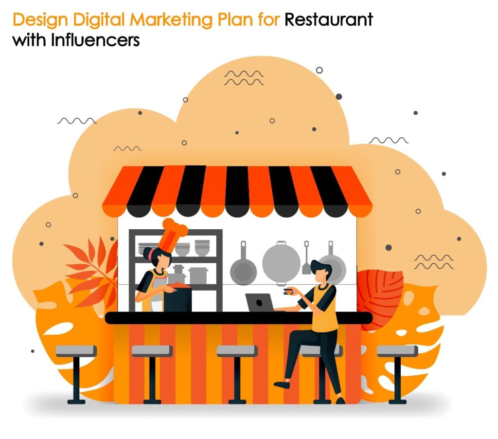 Design Digital Marketing Plan for Restaurant with Influencers